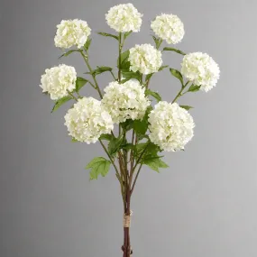 31" White Snowball Bundle