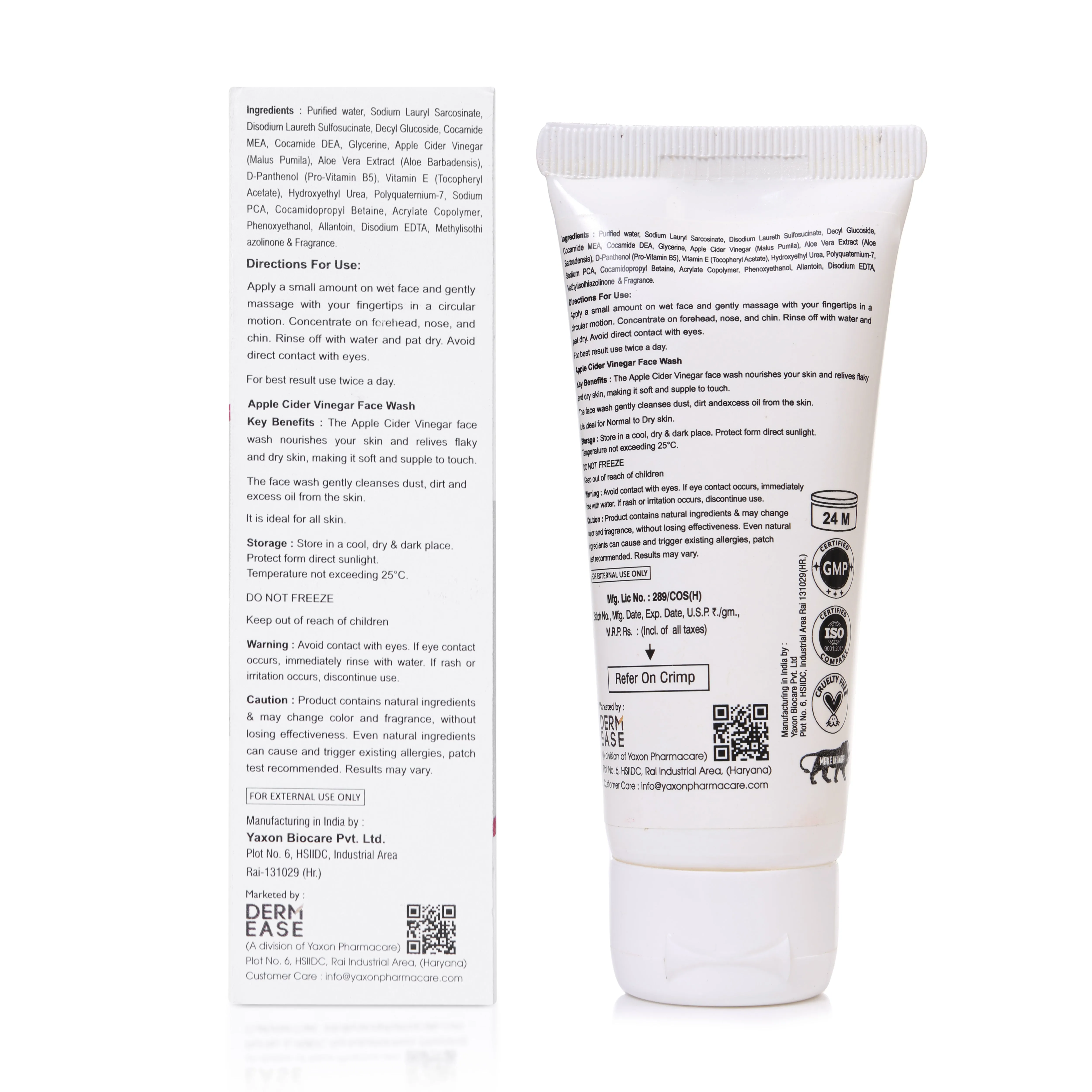 Apple Cider Winegar Face Wash
