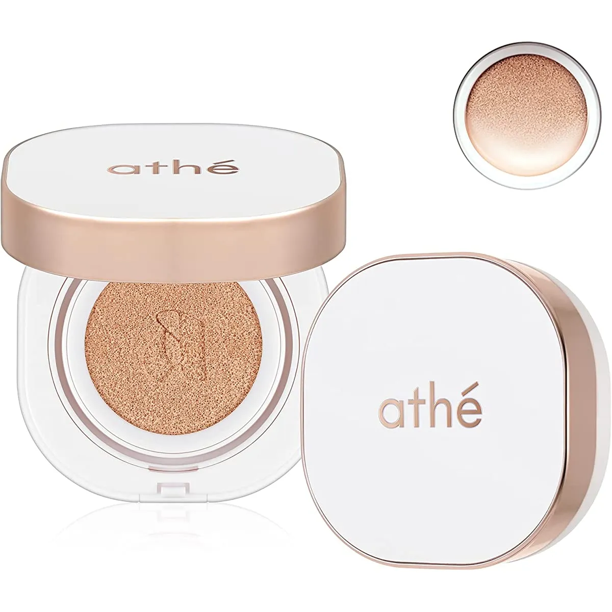 Atte Vita Vegan Cushion SPF50 PA    #01 Vanilla 15g*2 Vegan Foundation Makeup Base athé Official Organic Cosmetics Cruelty Free Korean Cosmetics