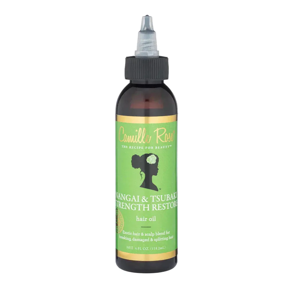 Camille Rose Naturals Nangai And Tsubaki Strength Restore Hair Oil 118.2ml