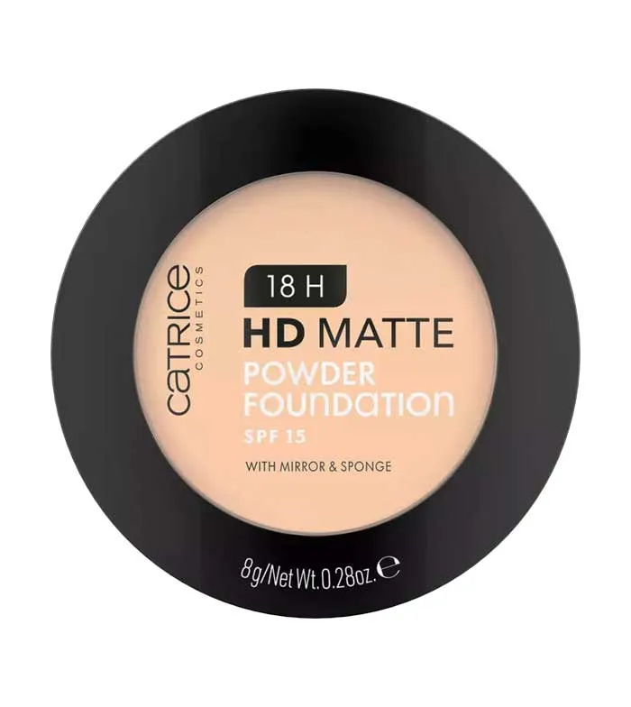 Catrice 18H Hd Matte Powder Foundation | كاتريس بودرة أساس مضغوطة