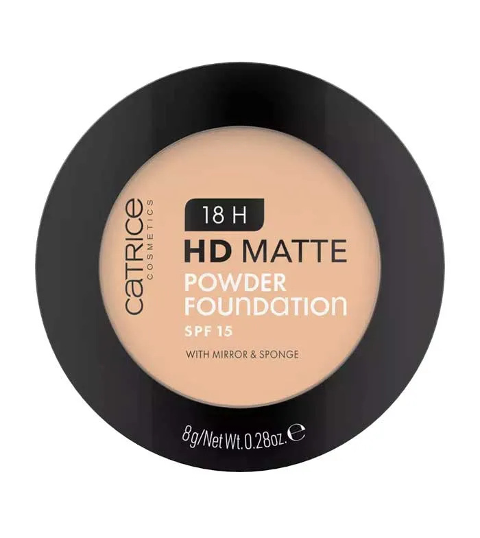 Catrice 18H Hd Matte Powder Foundation | كاتريس بودرة أساس مضغوطة