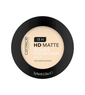 Catrice 18H Hd Matte Powder Foundation | كاتريس بودرة أساس مضغوطة