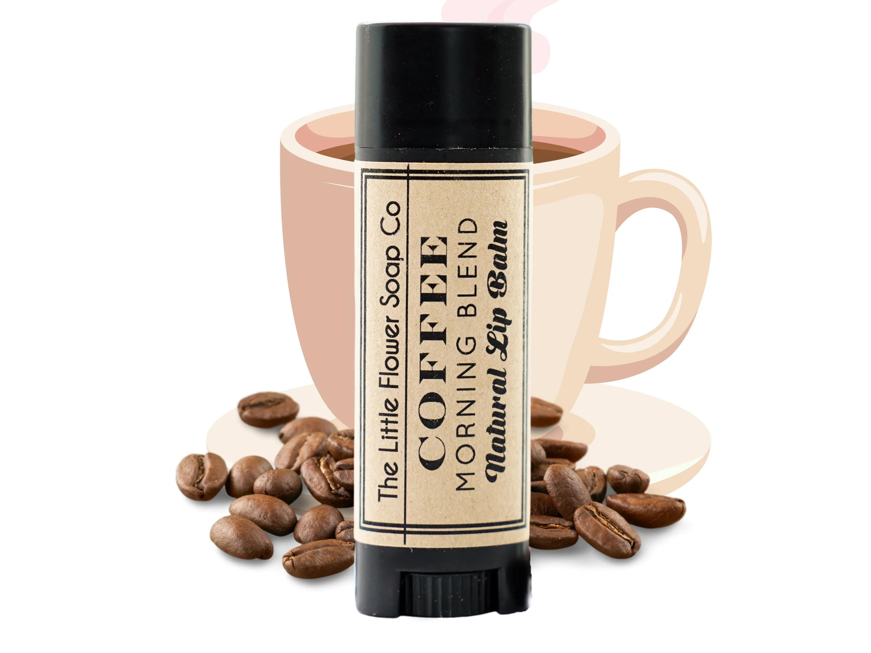 Coffee Lover Lip Balm -  Stocking Stuffer