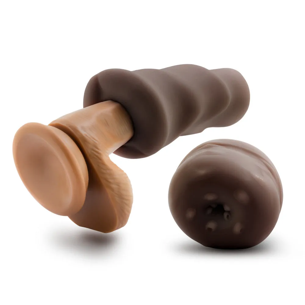 Hot Chocolate By Blush® | Nicole's Rear Chocolate Masturbator / Stroker