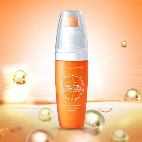Label Young Shocking Coenzyme Wrinkle Solution Ampoule 45ml