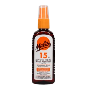 Malibu Medium Protection Dry Oil Spray SPF15 100ml