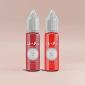 Mara Pro Neutral Lip Pigment Set