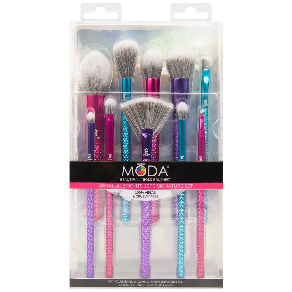 MŌDA® Metallic Brights 10pc Signature Set