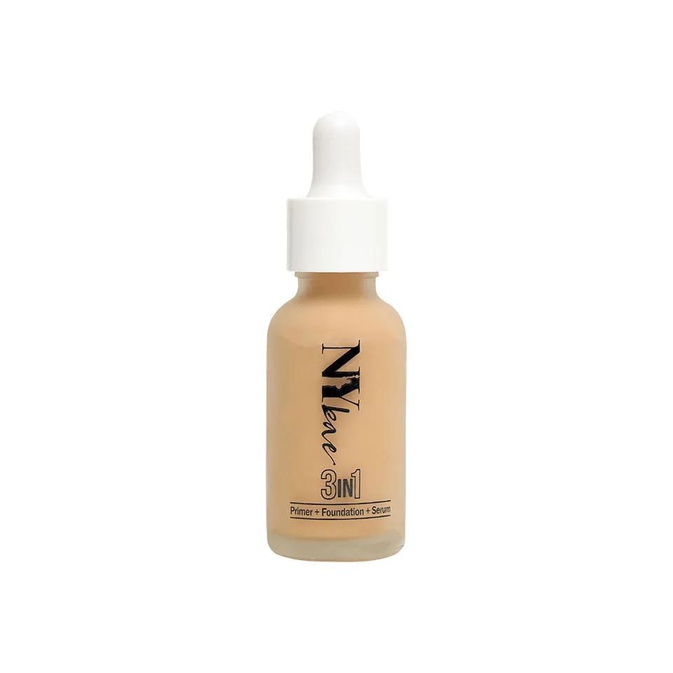 NY Bae 3 in 1  Primer   Foundation   Serum  - Warm Cashew 03 (30ml) | Fair | Warm Undertone | Natural Finish | Medium Coverage