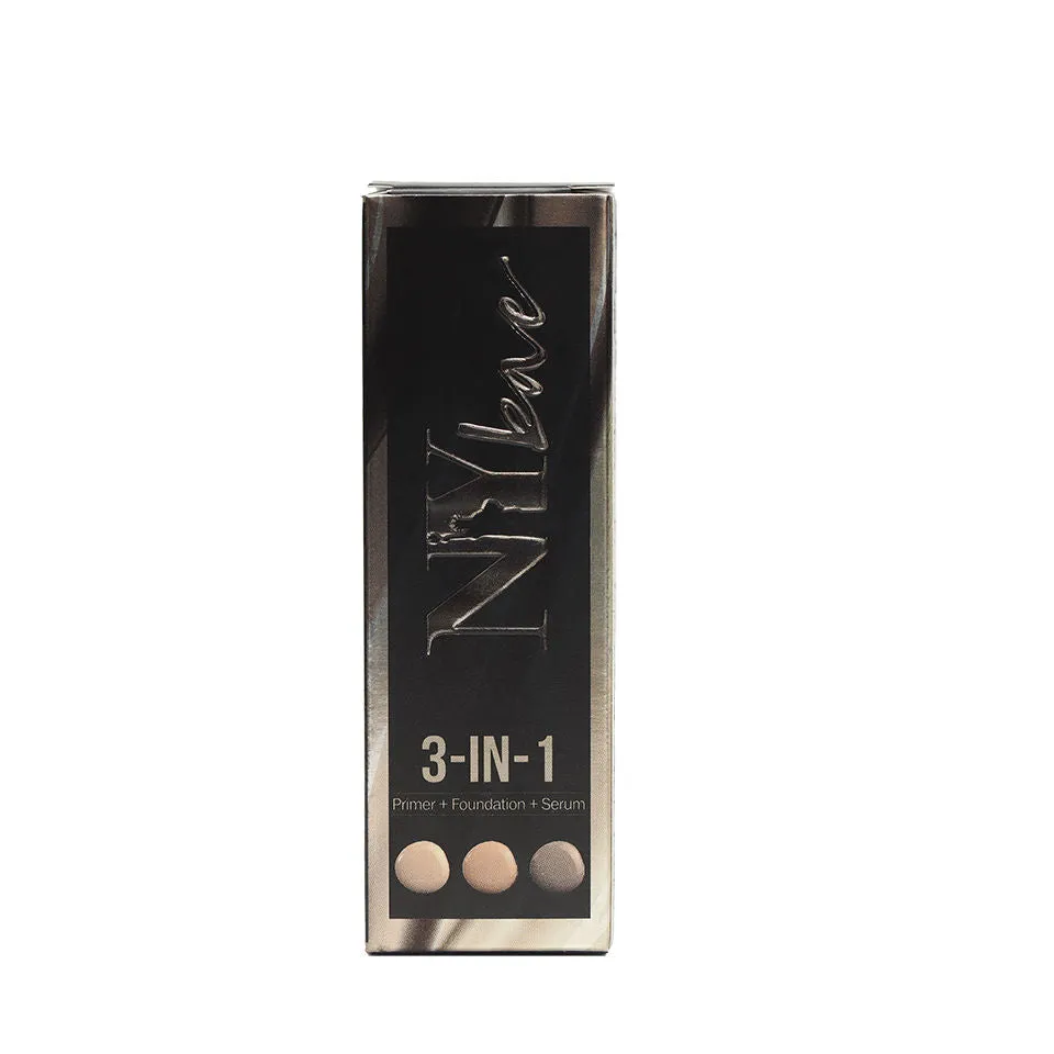 NY Bae 3 in 1  Primer   Foundation   Serum  - Warm Cashew 03 (30ml) | Fair | Warm Undertone | Natural Finish | Medium Coverage