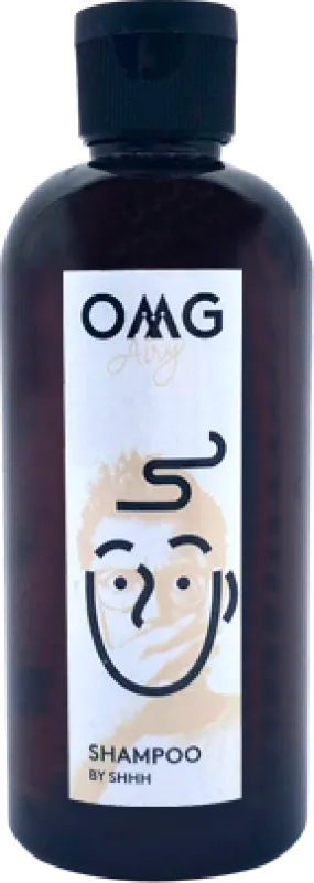 OMG Airy Shampoo - 100% Recycled PET Refillable Bottle (250ml)