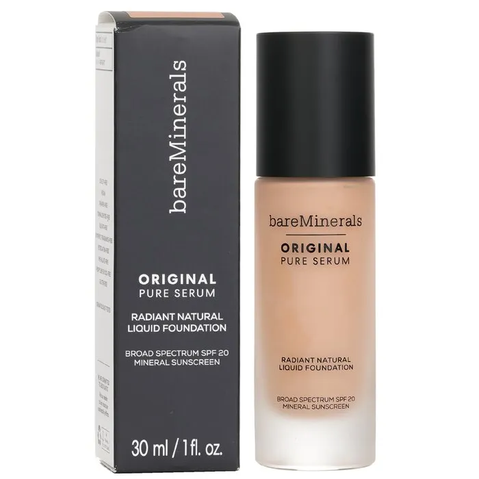 Original Pure Serum Radiant Natural Liquid Foundation Mineral Spf 20 - # Light Cool 2 - 30ml/1oz