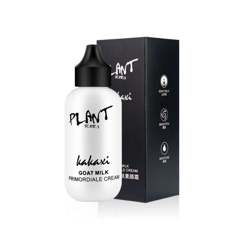 Professional Lazy Face Foundation Goat Milk Cream Whitening Full