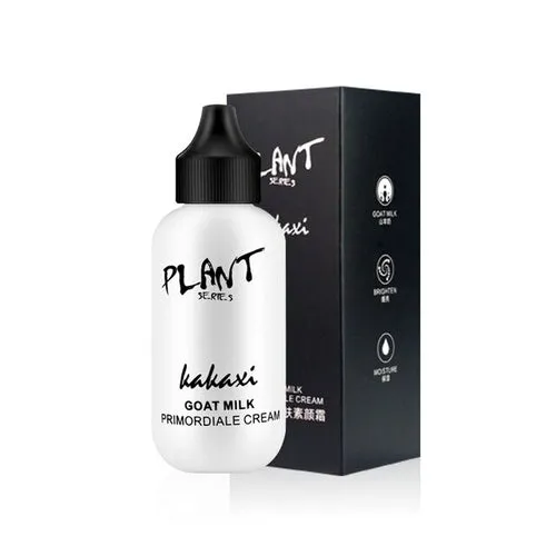 Professional Lazy Face Foundation Goat Milk Cream Whitening Full