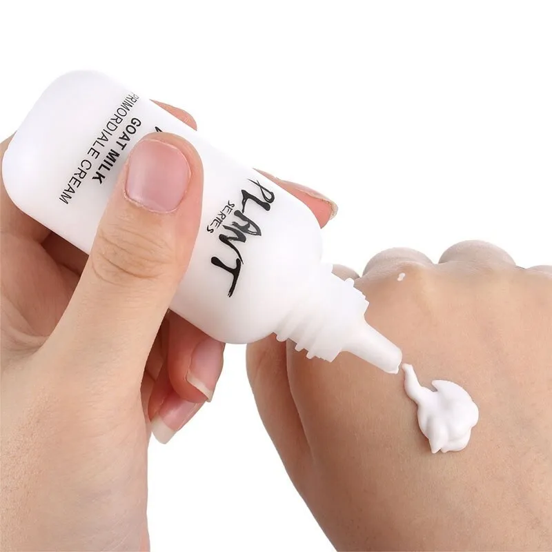 Professional Lazy Face Foundation Goat Milk Cream Whitening Full