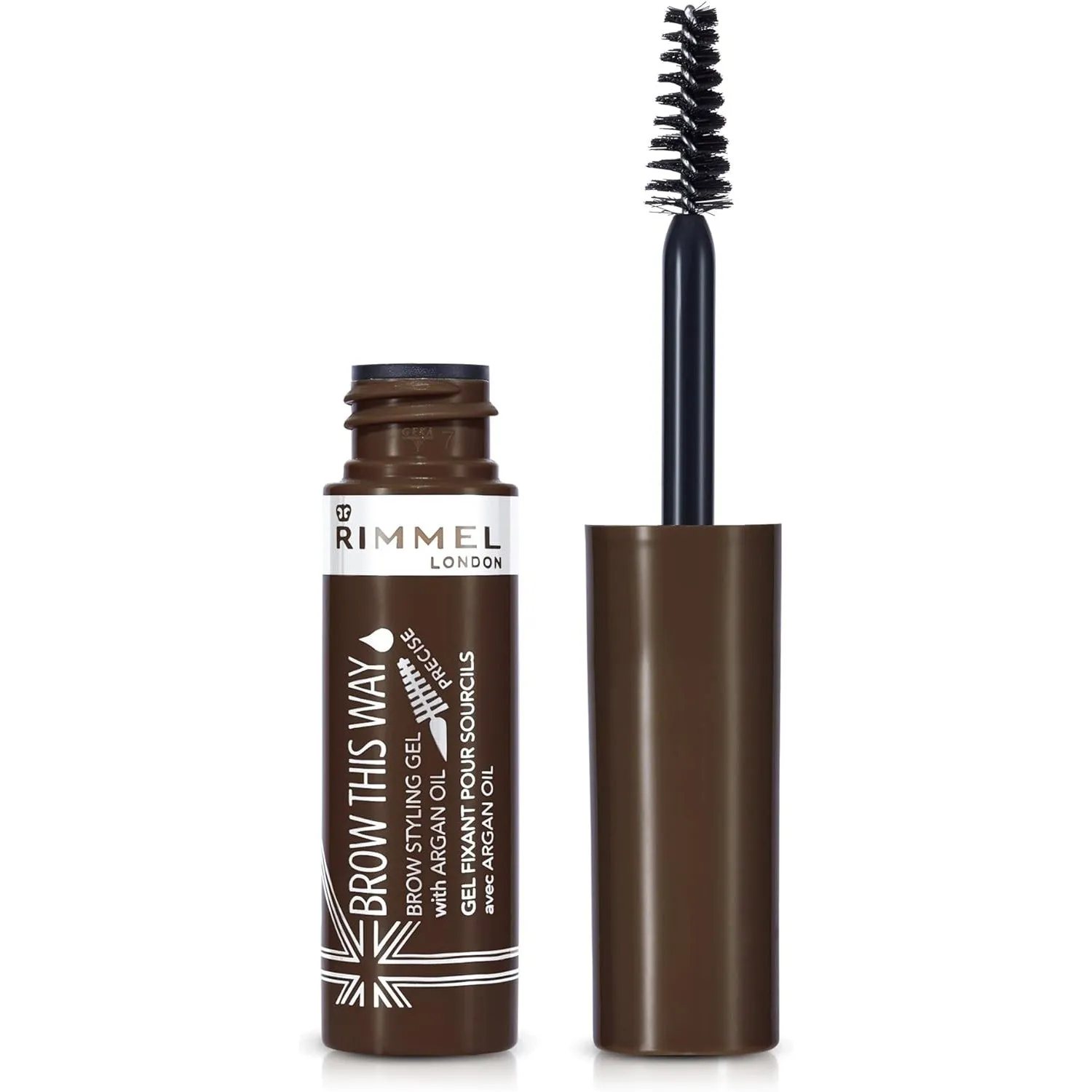 Rimmel London Brow This Way Styling With Argan Oil Eyebrow Gel 003 Dark Brown