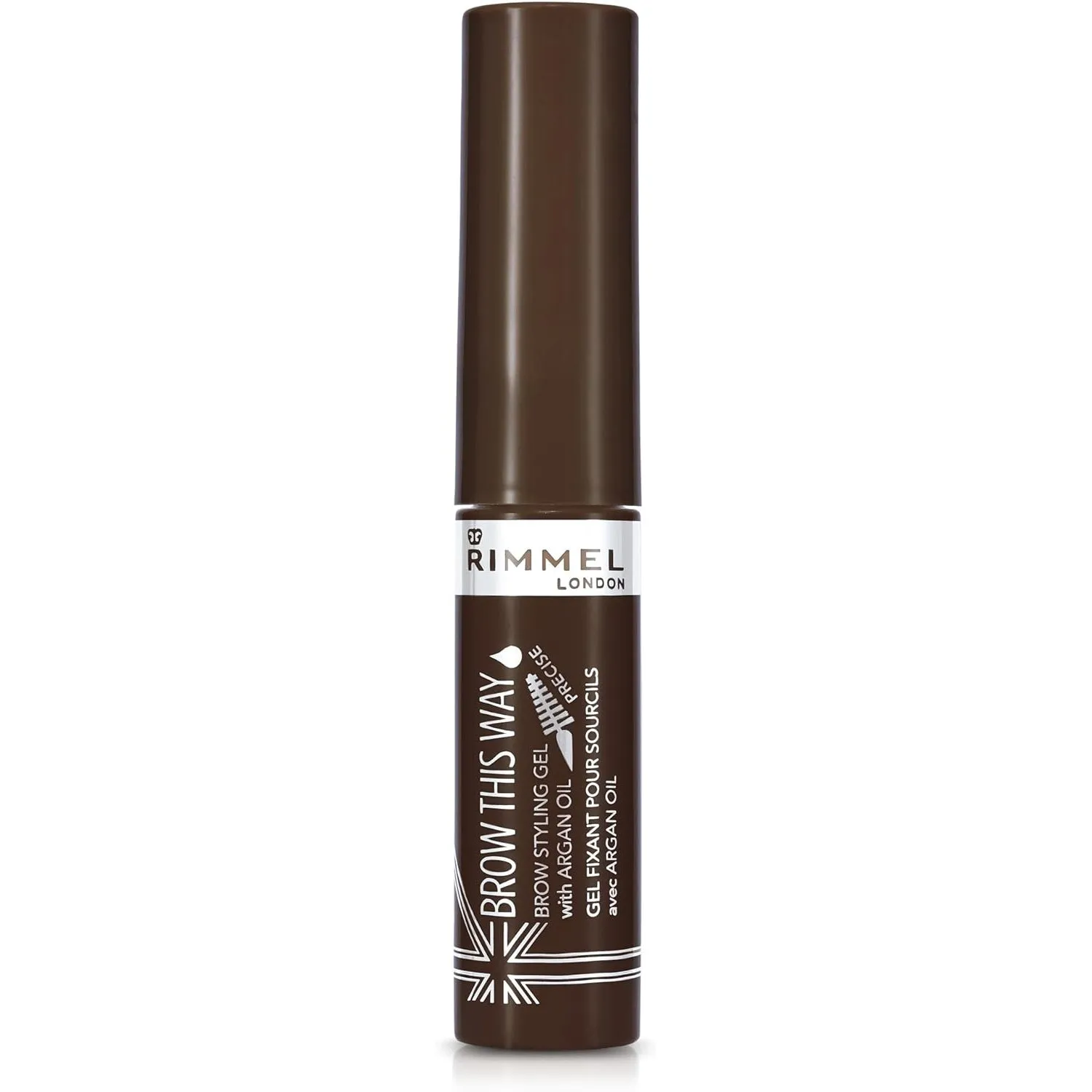 Rimmel London Brow This Way Styling With Argan Oil Eyebrow Gel 003 Dark Brown