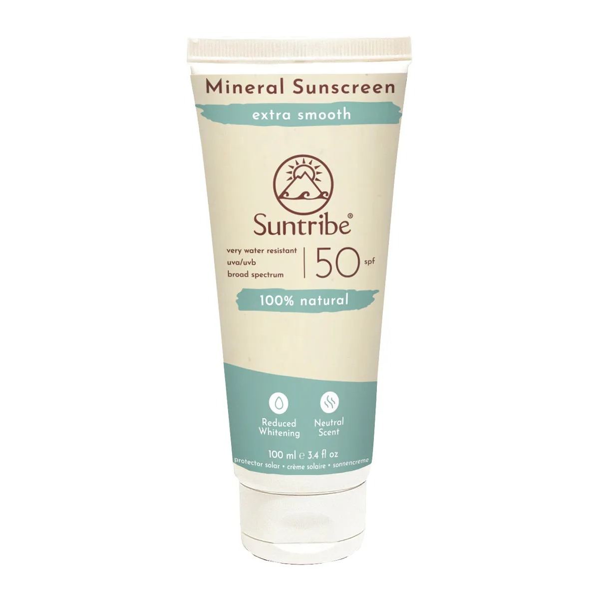 Suntribe SPF50 Natural & Organic Mineral Sunscreen.