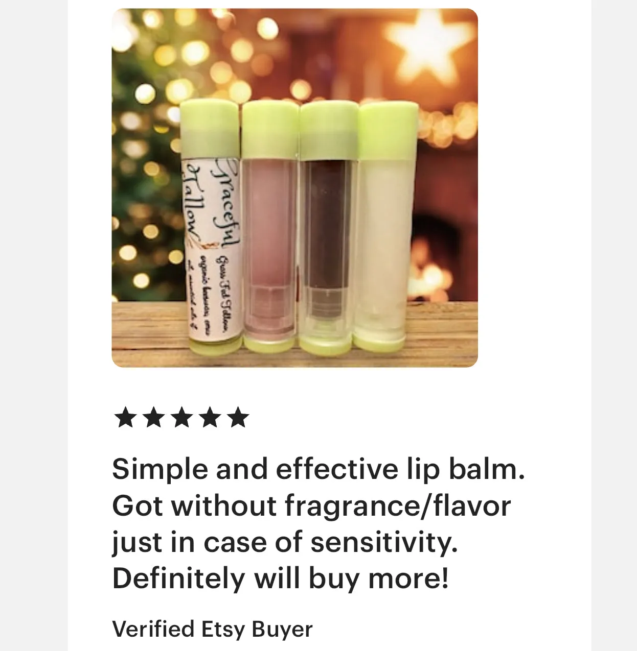 Tallow Lip Balm with Emu Oil & Grass Fed Beef Tallow Pink Lip Balms for Carnivore gift Extra Moisturizing All Natural Skincare for gifts Mom