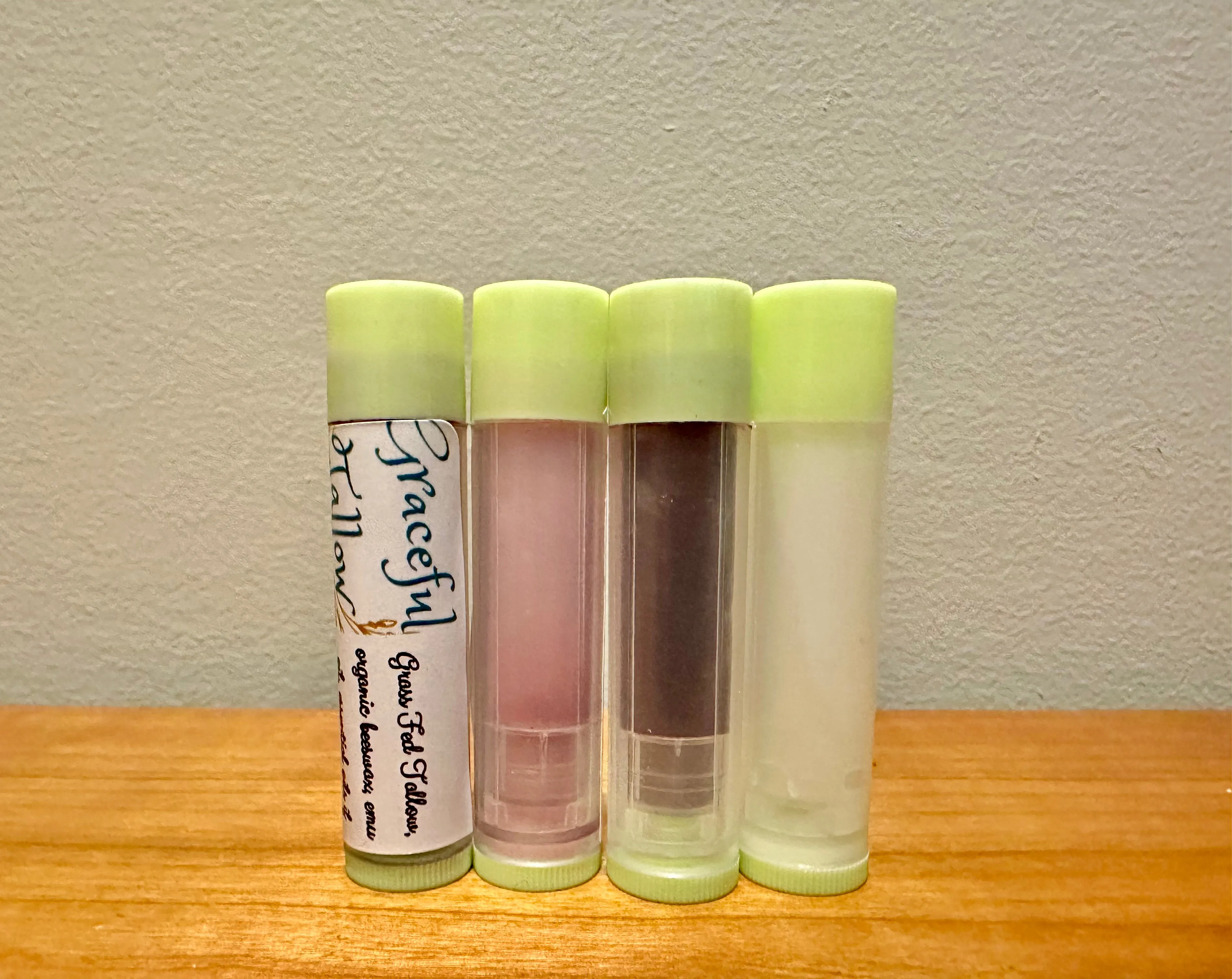 Tallow Lip Balm with Emu Oil & Grass Fed Beef Tallow Pink Lip Balms for Carnivore gift Extra Moisturizing All Natural Skincare for gifts Mom