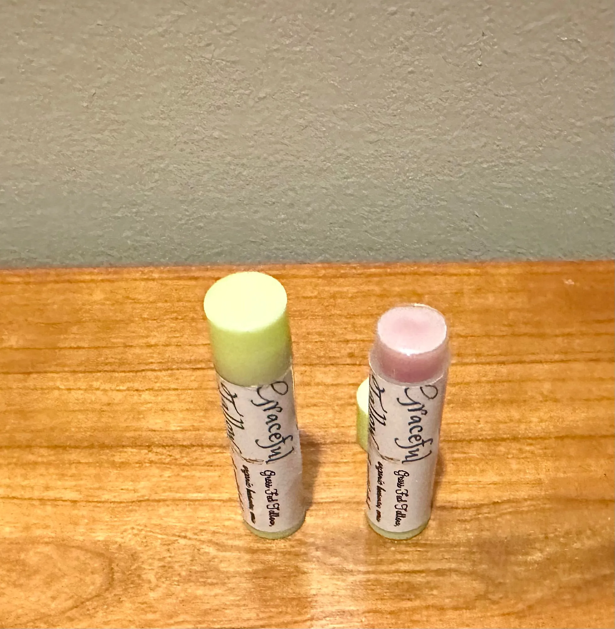 Tallow Lip Balm with Emu Oil & Grass Fed Beef Tallow Pink Lip Balms for Carnivore gift Extra Moisturizing All Natural Skincare for gifts Mom