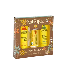The Naked Bee Orange Blossom Honey Mini Bee Kit