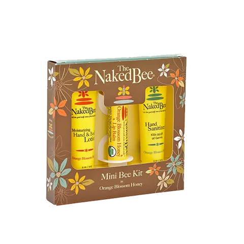 The Naked Bee Orange Blossom Honey Mini Bee Kit