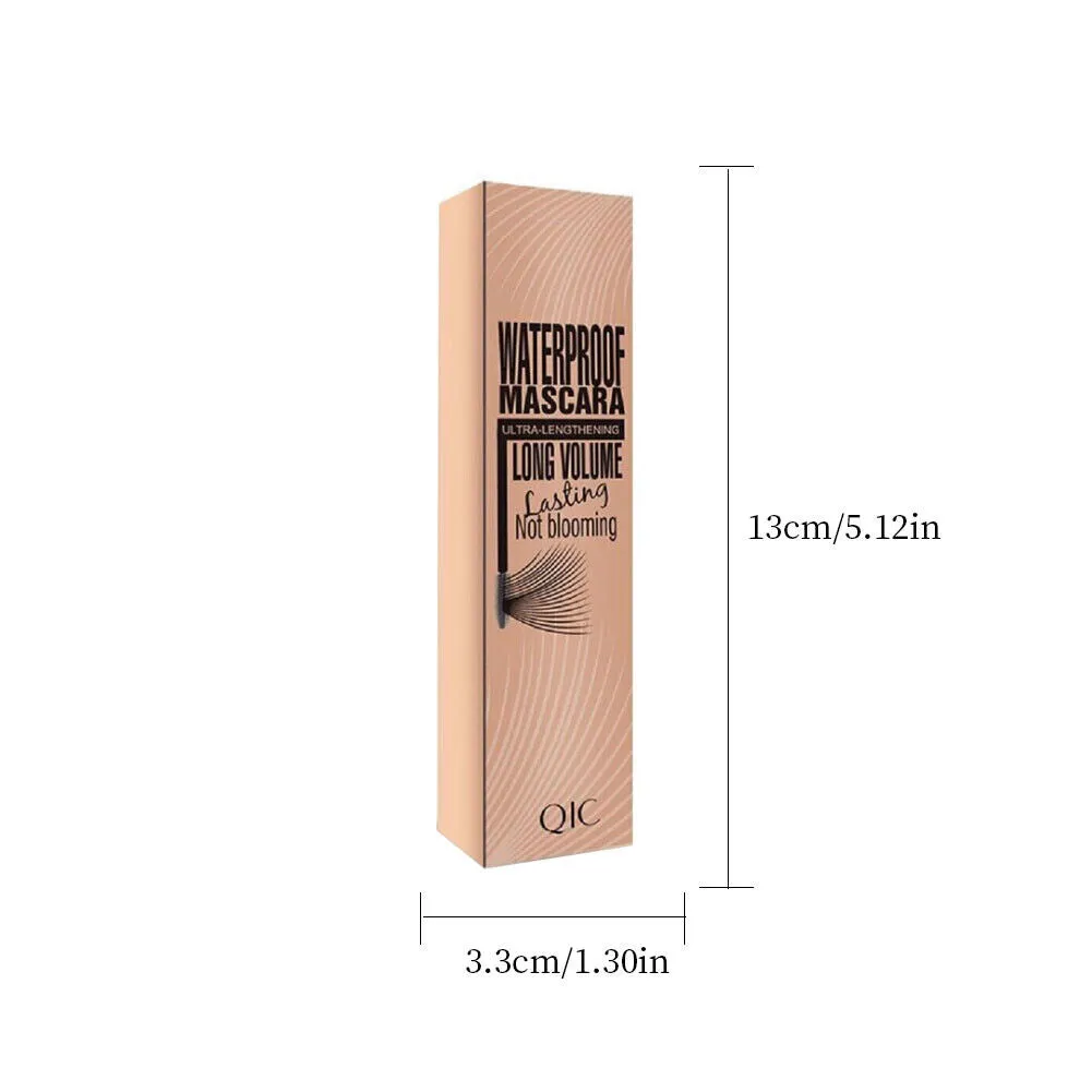 US 2-4 Pack 4D Silk Fiber Eyelash Mascara Waterproof Smudge-proof Long Lasting