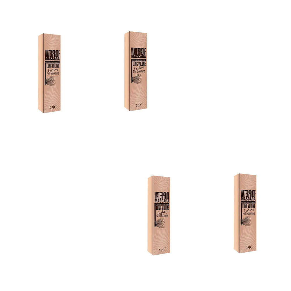US 2-4 Pack 4D Silk Fiber Eyelash Mascara Waterproof Smudge-proof Long Lasting