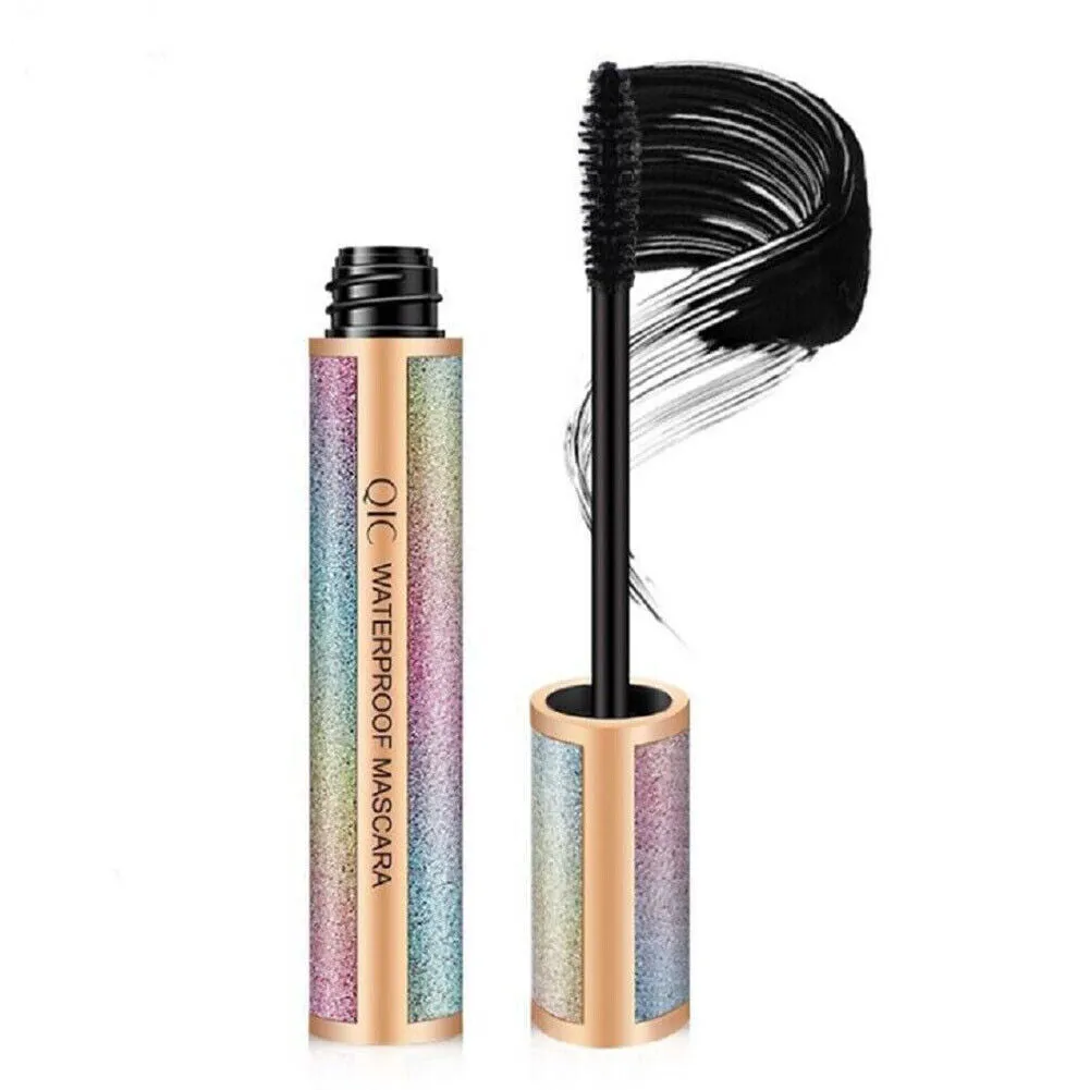 US 2-4 Pack 4D Silk Fiber Eyelash Mascara Waterproof Smudge-proof Long Lasting