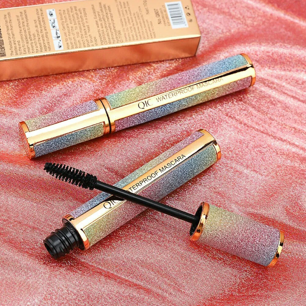 US 2-4 Pack 4D Silk Fiber Eyelash Mascara Waterproof Smudge-proof Long Lasting