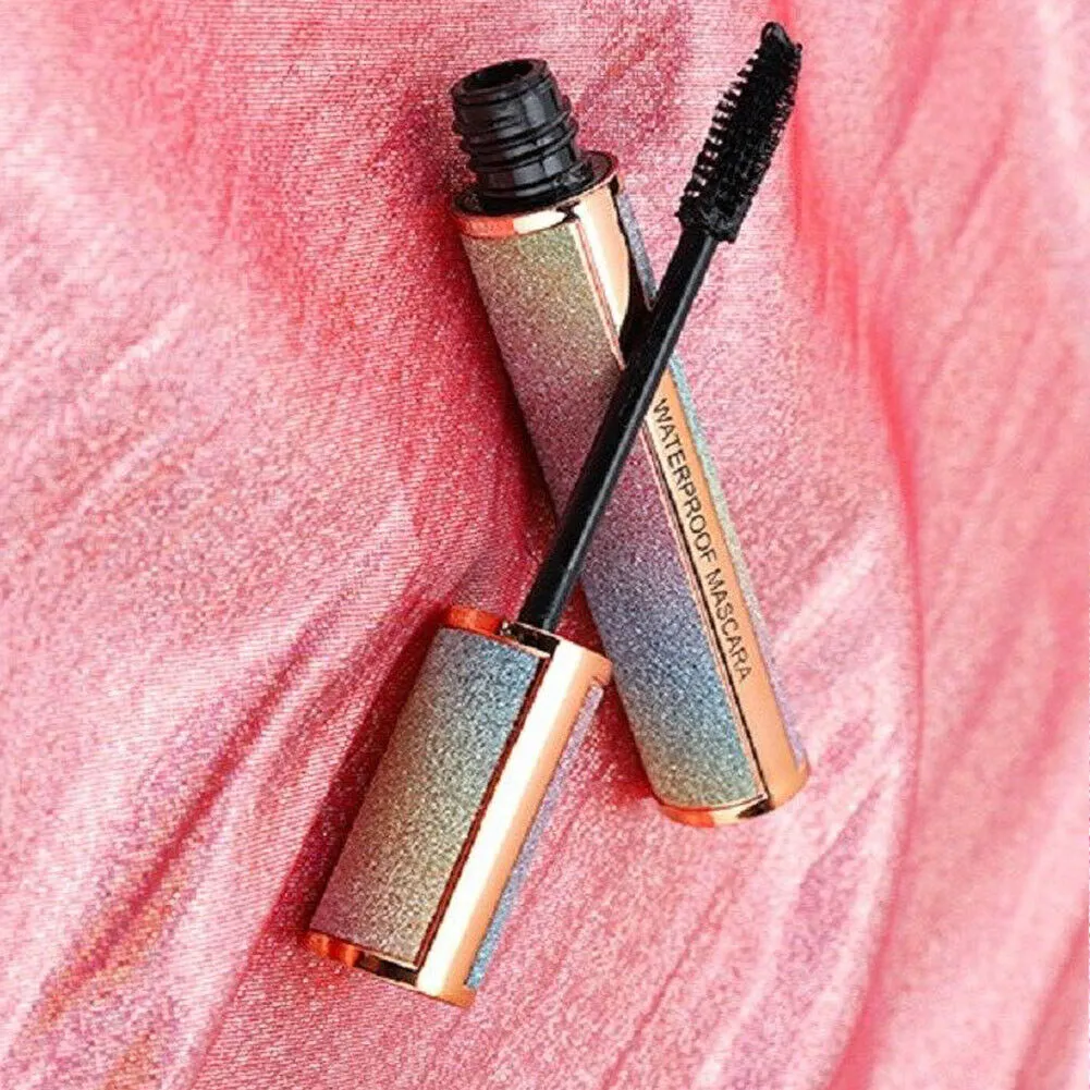US 2-4 Pack 4D Silk Fiber Eyelash Mascara Waterproof Smudge-proof Long Lasting