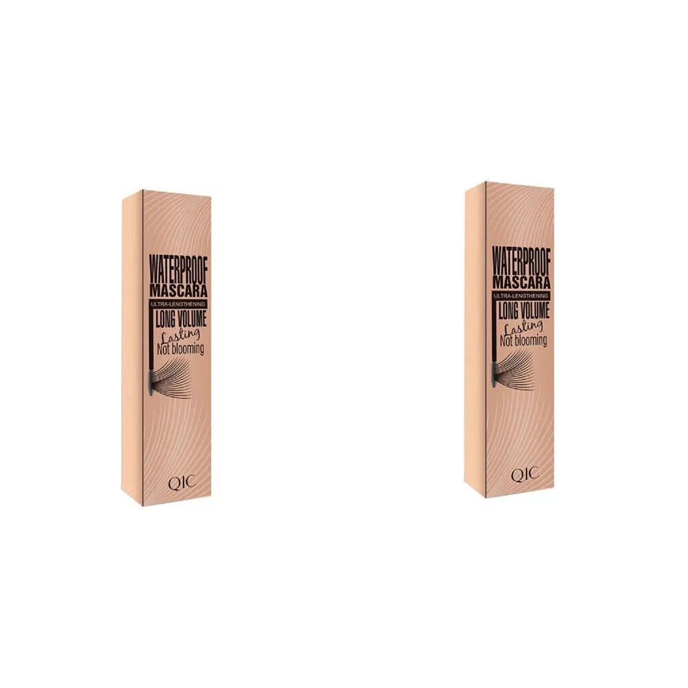 US 2-4 Pack 4D Silk Fiber Eyelash Mascara Waterproof Smudge-proof Long Lasting