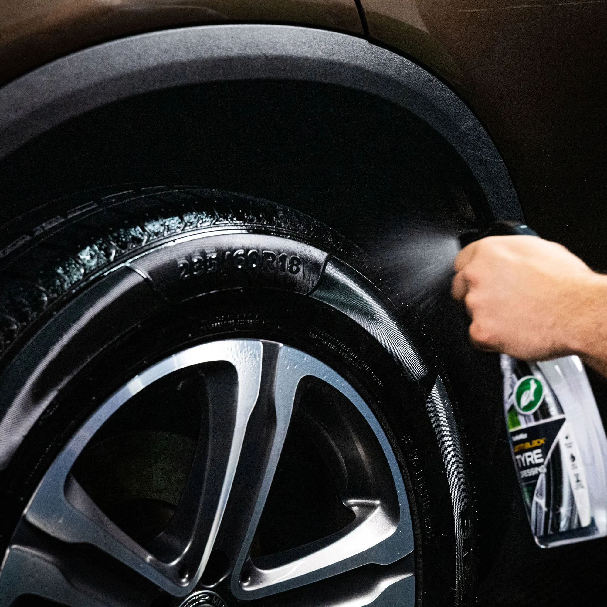 Wet n Black Car Tyre Dressing Spray 500ml